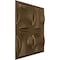 Ekena Millwork 19 5/8in. W x 19 5/8in. H York EnduraWall Decorative 3D Wall Panel Covers 2.67 Sq. Ft. WP20X20YOCCB - alternate 6